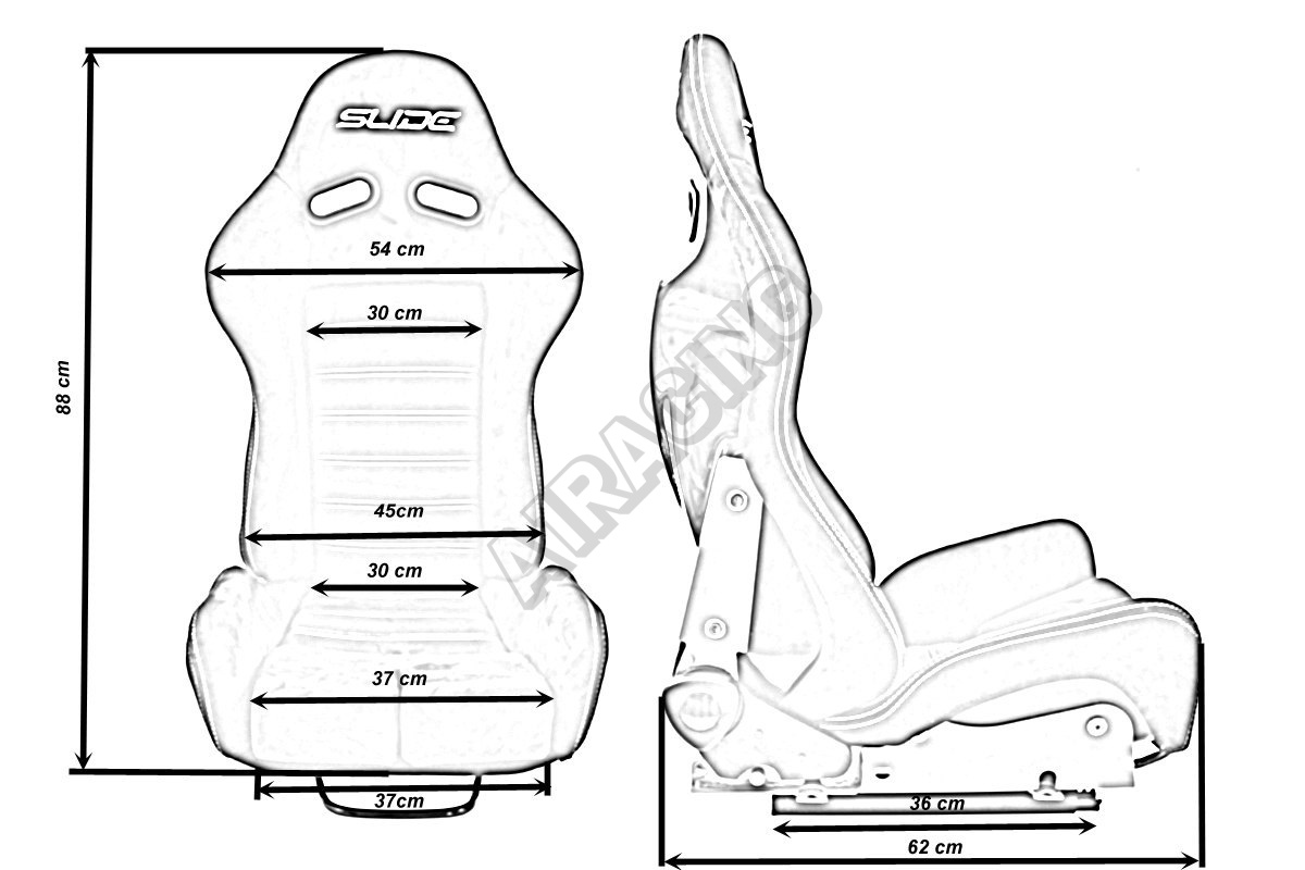 Размеры сидений. Сиденье спортивное ковш для ВАЗ 2107 чертеж. Ковш рекаро чертеж. Slide спортивные сидения. Чертеж спортивного сиденья.