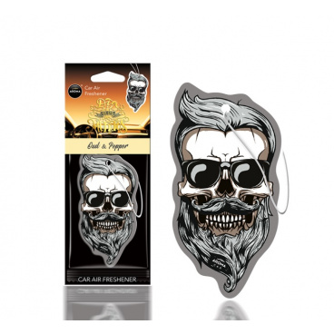 Osviežovač vzduchu AROMA CAR DIA DE LOS MUERTOS Oud&Pepper Skull