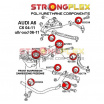 Audi Allroad 2004-11 StrongFlex kompletní sestava silentbloků 46 ks