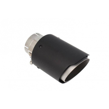 Koncovka tlumiče 80mm vstup 57mm Carbon Mat
