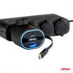 Rychlá autoadaptér s navíjecím kabelem 85W PD30W PD20W + QC3.0 USB-A USB-C 