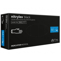 Nitrilové rukavice Nitrylex Basic veľkosť M, 100 ks