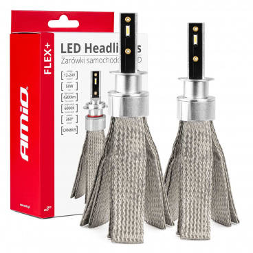 Automobilové LED žárovky série FLEX+ H1 12V 24V 6000K Canbus 
