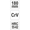 Kleště štípací boční 180mm