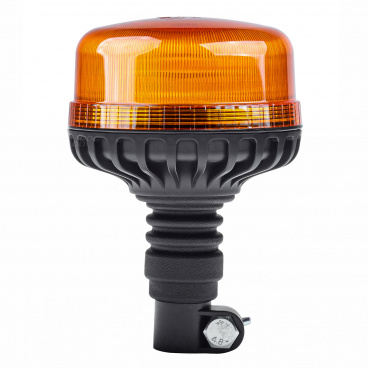Výstražná blikající majáková lampa 36 LED flex R65 R10 12V 24V W03p 