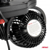 Autoventilátor na opěrku hlavy s USB nabíječkou 12V