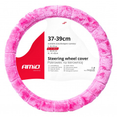 Potah volantu ružový IV 37-39 cm