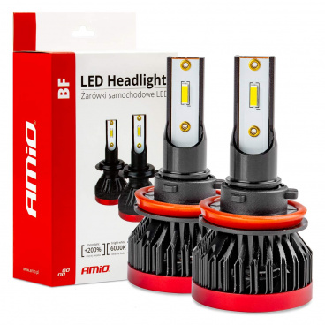Extra silné led žárovky H8, H9, H11 do hlavních světlometů BF série 2 ks
