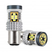 LED žárovky CANBUS 3020 24SMD 1157 BAY15D P21/5W Bílá 12V 24V 