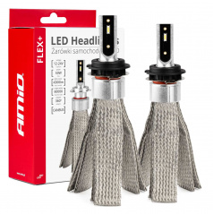 Automobilové LED žárovky série FLEX+ H7-1 12V 24V 6000K Canbus