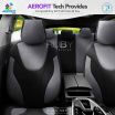 Kompletní sada potahů na autosedačky OTOM RUBY 1202 ŠEDÁ/ČERNÁ 3-ZIP