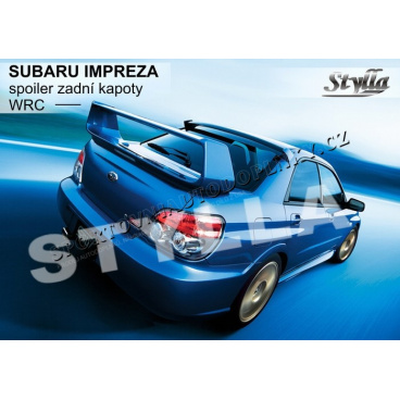 SUBARU IMPREZA spoiler zad. kapoty WRC, spodní část SUI2L