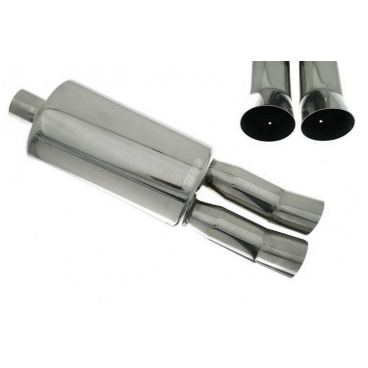 Sportovní výfuk TurboWorks 63/2x76 mm dual 