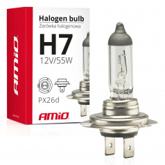 Halogenová žárovka H7 12V 55W filtr UV (E4)