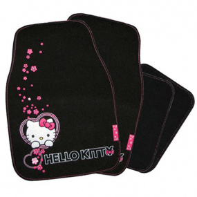 Autokoberce Hello Kitty textilní - 4ks