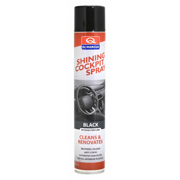 Cockpit spray SHINING Black 750ml